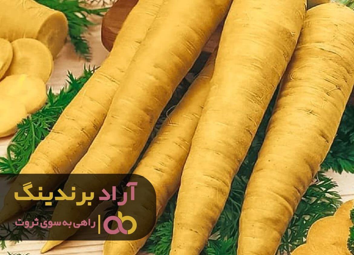 هویج زرد ایرانی