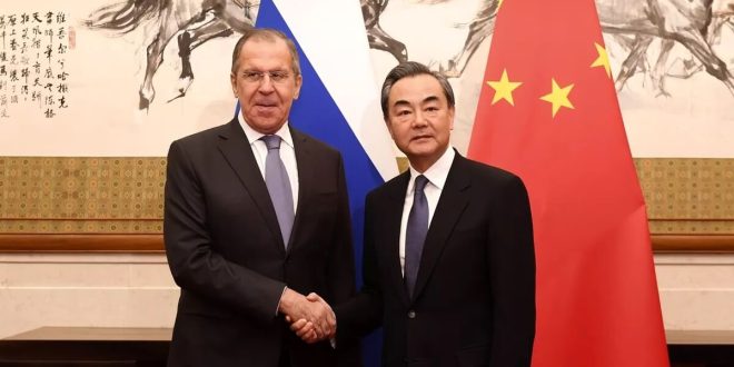 وزیر خارجه چین به روسیه سفر می‌کند